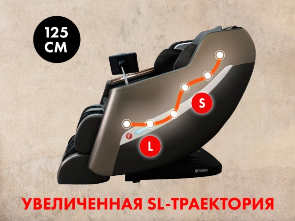 Массажное кресло FUJIMO KENKO F623 Графит
