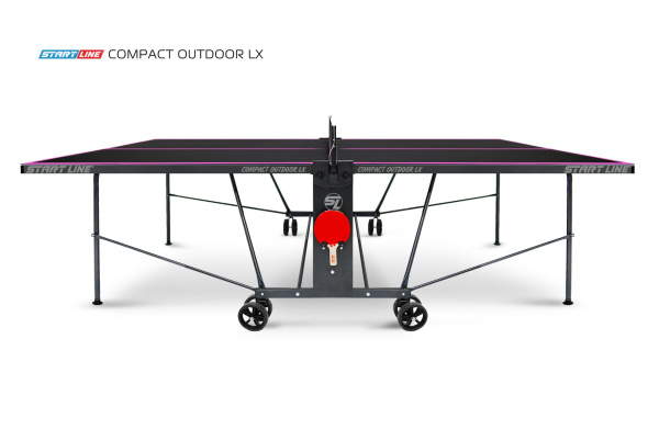 Стол теннисный Compact-2 LX Всепогодный Black