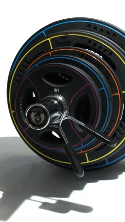 Штанга олимпийская Original FitTools 180 кг (диски-TPU)