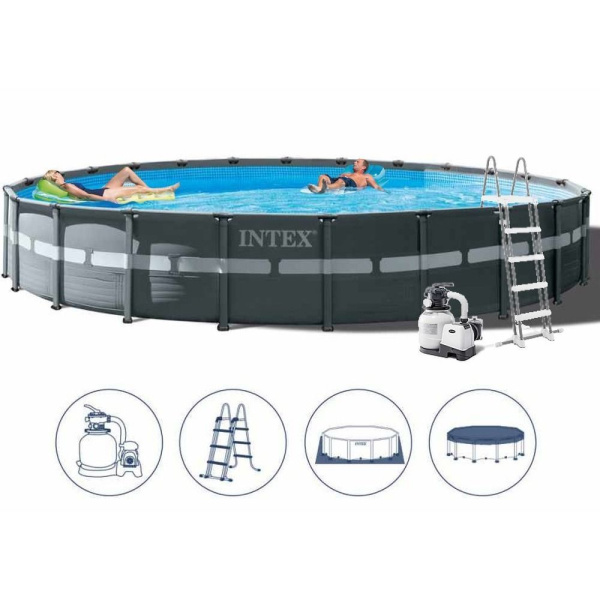Бассейн каркасный 732х132см Intex 26340