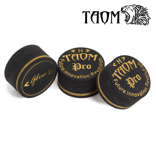 Наклейка для кия Taom Pro ø13мм Hard в индивидуальной упаковке 1шт.