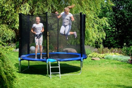Батут FunFit 312 см - 10ft синий