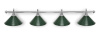 Светильник Fortuna Prestige Silver Green 4 плафона