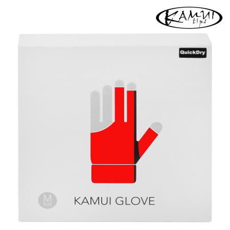 Перчатка Kamui QuickDry красная/черная правая M