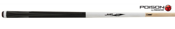 Кий Poison VX⁴ Jump White and Black GTX™ Grip 2PC Пул 7,5oz