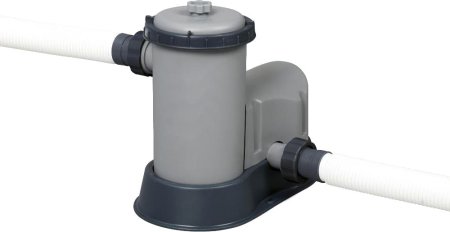 Каркасный бассейн Bestway Power Steel Swim Vista 56725 (488x122, с фильтр-насосом и лестницей)