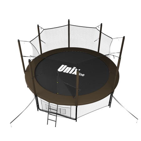 Батут UNIX Line Black&Brown 12 ft (inside)