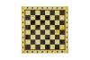 Шахматная доска средняя из янтаря без рамки 35*35