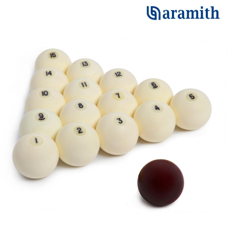 Шары Aramith Premier Pyramid ø60,3мм красный биток