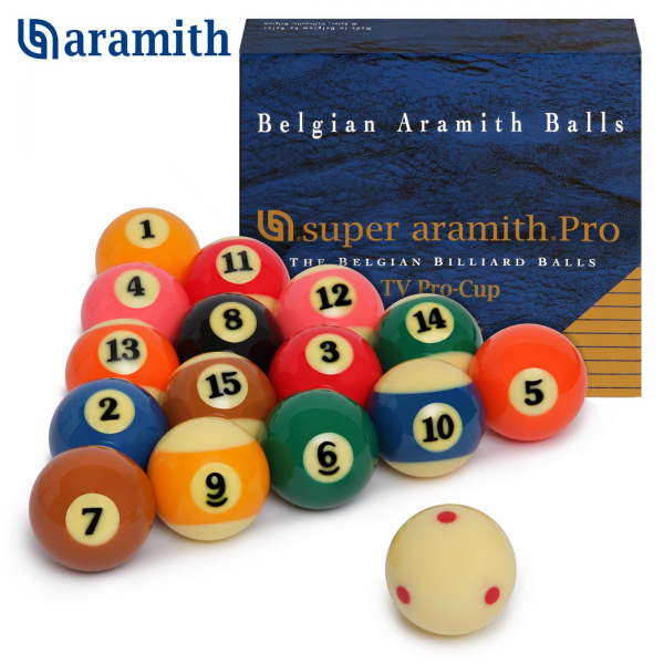 Шары Aramith Super Aramith Pro-Cup TV Pool  ø57,2мм