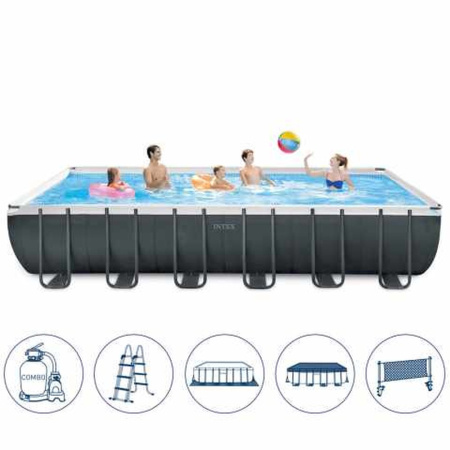 Бассейн каркасный 732х366х132см Intex 26368