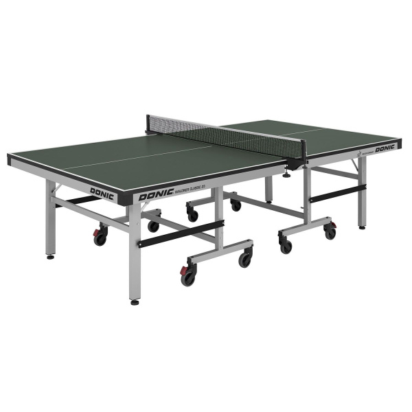 Теннисный стол DONIC Waldner Classic 25 GREEN (без сетки) зелено-серый