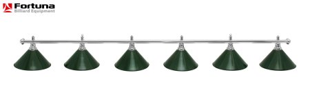 Светильник Fortuna Prestige Silver Green 6 плафонов