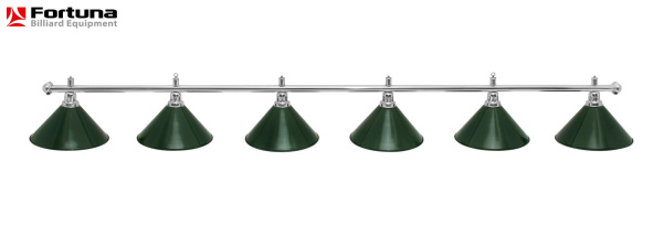 Светильник Fortuna Prestige Silver Green 6 плафонов