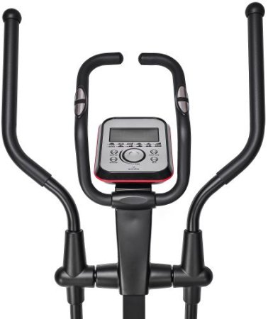 Эллиптический тренажер Sundays Fitness K8718HP (черный/красный)