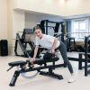 Гантельный ряд хромированный (шаг 1 кг, 10 пар) PROFI-FIT 1-10 кг