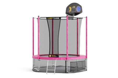 Батут Hasttings Classic Game Pink 2,44 м