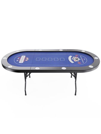 Игровой стол – покер DFC RAYKEEP 84", на 10 мест, складные ножки