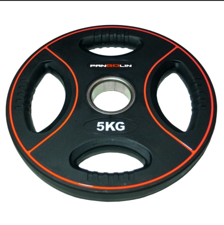 Полиуретановый олимпийский диск Pangolin Fitness WP012PU X-line 5 кг.
