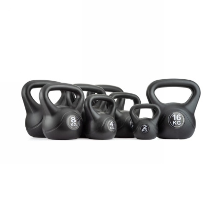 Набор гирь пластиковых от 2-16 кг VictoryFit VF-SET72