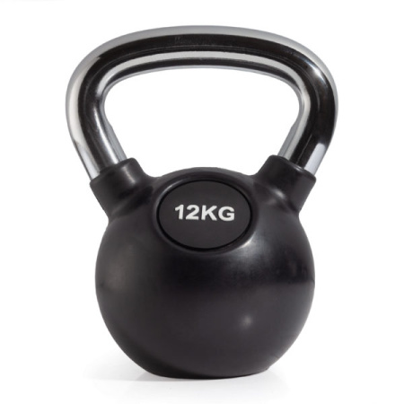 Гиря с резиновым покрытием 12 кг (модель: К-6) VictoryFit VF-KRU120