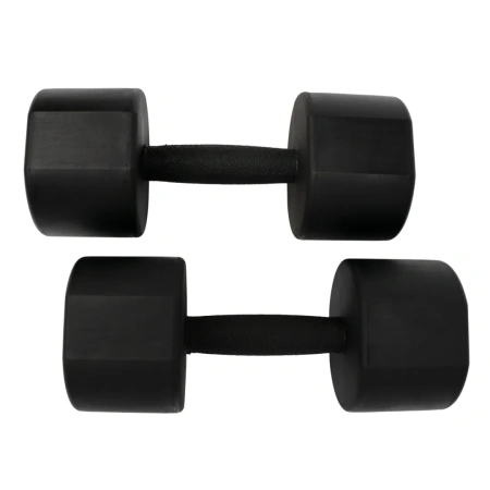 Набор термополиуретановых гантелей BRONZE GYM, 1-10 кг - 10 пар, шаг 1 кг