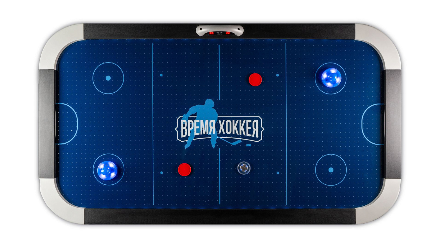Аэрохоккей Время хоккея "NEON-X" 6 футов (черный)