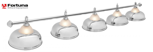 Светильник Fortuna Crown Silver 5 плафонов