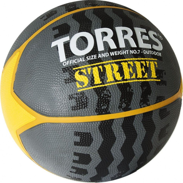 Мяч баскетбольный TORRES STREET, р.7 B02417
