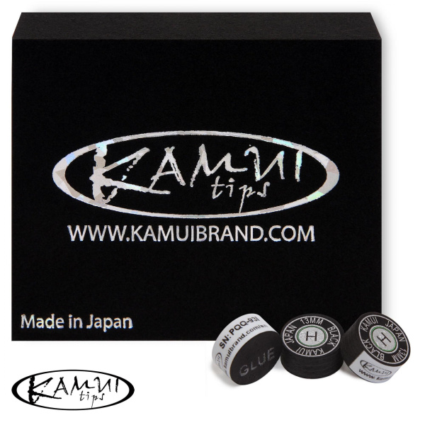 Наклейка для кия Kamui Black ø13мм Hard 1шт.