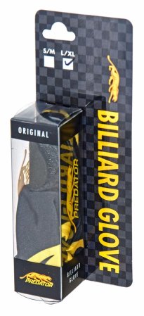 Перчатка бильярдная «Predator Limited Edition» (черно-желтая) L&XL