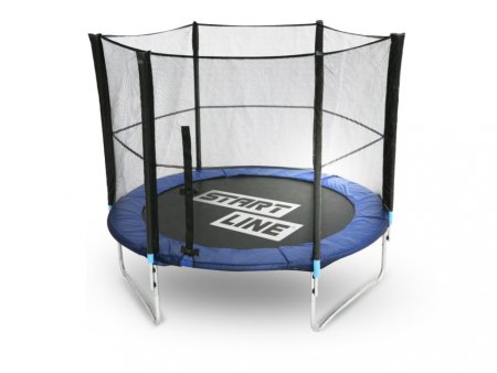 Батут StartLine Fitness 10 футов 305 см с внешней сеткой