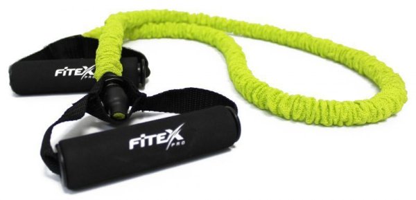 Эспандер трубчатый в рукаве средний FITEX PRO