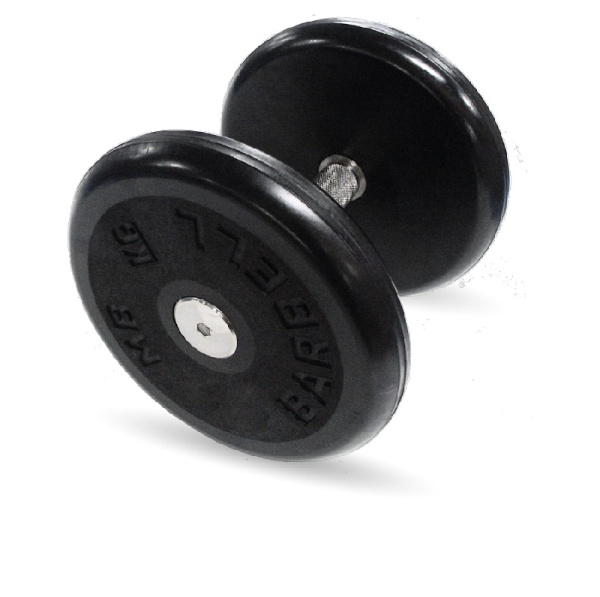 Гантель Barbell классик с вращающейся ручкой хром