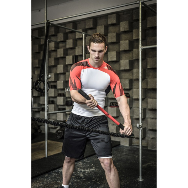 Гриф с эспандерами Adidas