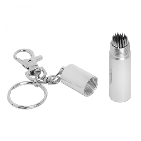 Инструмент-брелок для перфорации наклейки Tip-Pik Silver 1 шт.