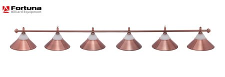 Светильник Fortuna Alison Red Bronze 6 плафонов