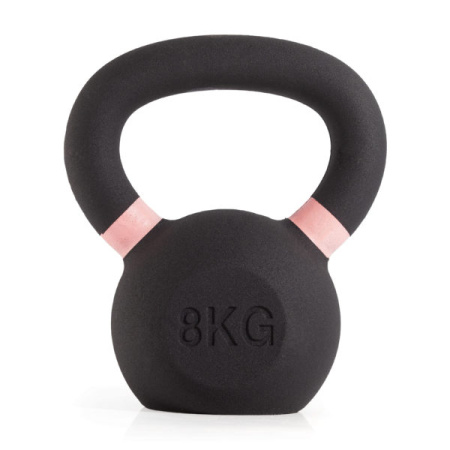 Гиря чугунная с цветным кольцом 8 кг (модель: К-3) VictoryFit VF-KCR080