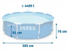 Каркасный бассейн Intex Metak Frame Beachside 28206 (305х76)