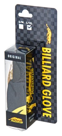Перчатка бильярдная «Predator Limited Edition» (черно-желтая) S&M