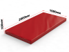 Мат гимнастический 2000х1000х100 мм на шнуровке (красный)