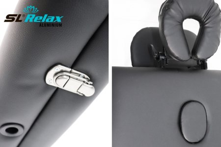Массажный стол Aluminium (black)