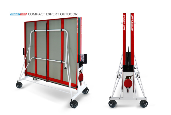 Стол теннисный Compact EXPERT 6 Всепогодный Зелёный
