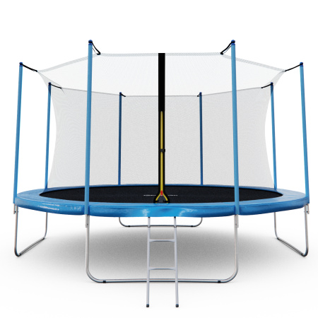 Батут каркасный с сеткой DFC Kondition 14 ft с лестницей