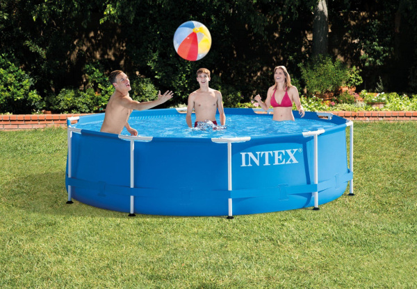 Каркасный бассейн Intex Metal Frame / 56994/28210