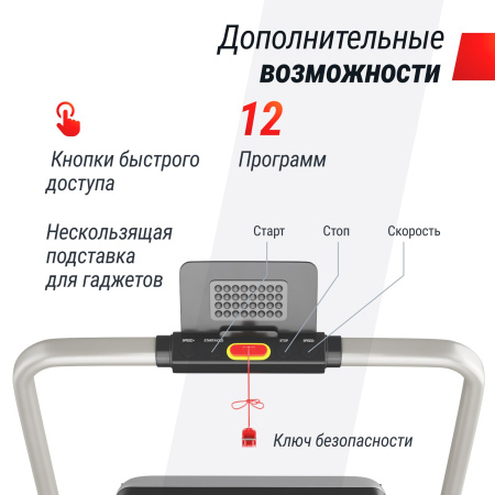 Беговая дорожка UNIX Fit R-260N