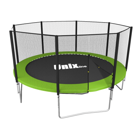 Батут UNIX Line Simple 12 ft Green (outside)