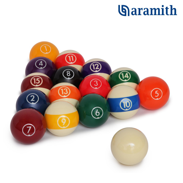 Шары Aramith Continental Pool ø57,2мм