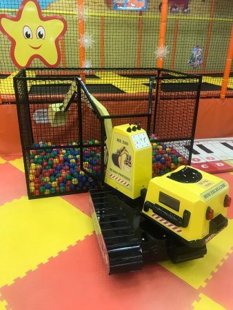 Экскаватор "Mini Excavator" с ограждением