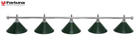 Светильник Fortuna Prestige Silver Green 5 плафонов